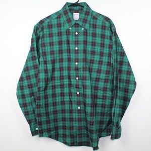 Brooks Brothers 346 Dress Shirt Green